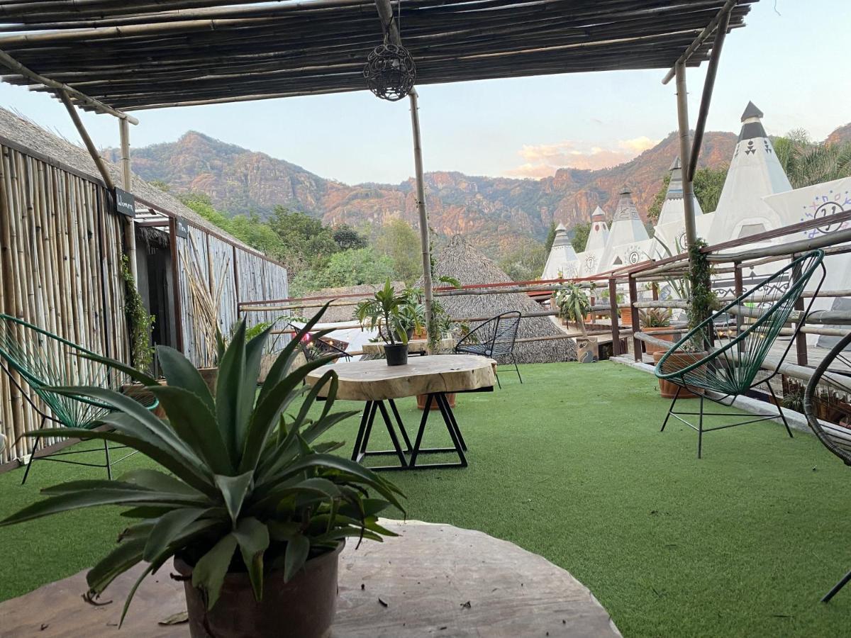 Fungi Tipis Hotel Tepoztlán Exterior foto